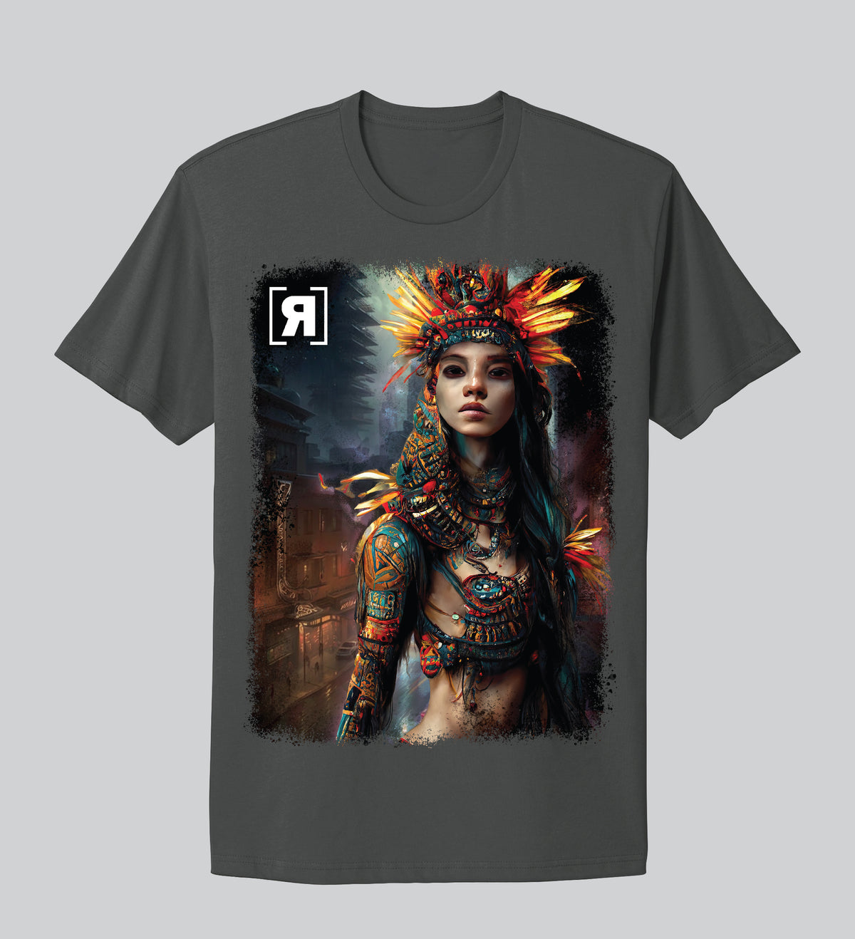 Aztec Warrior Graphic Tee