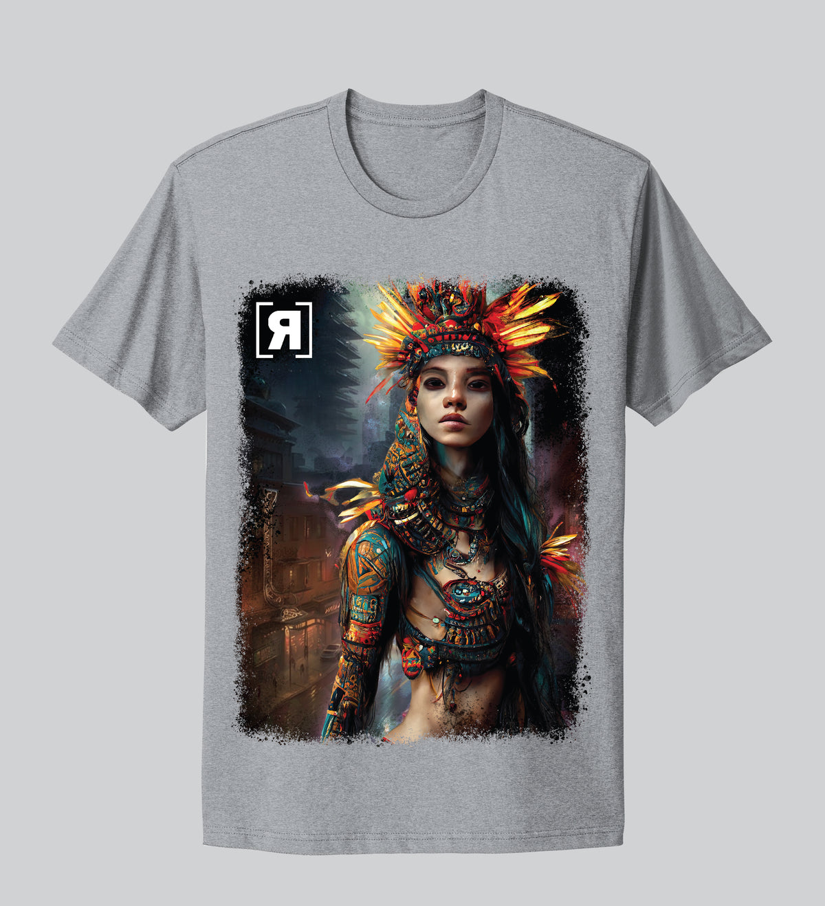 Aztec Warrior Graphic Tee